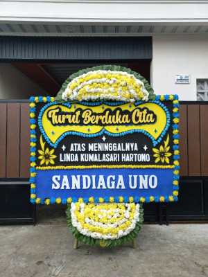 Papan Bunga Duka di Bukit Sangkal